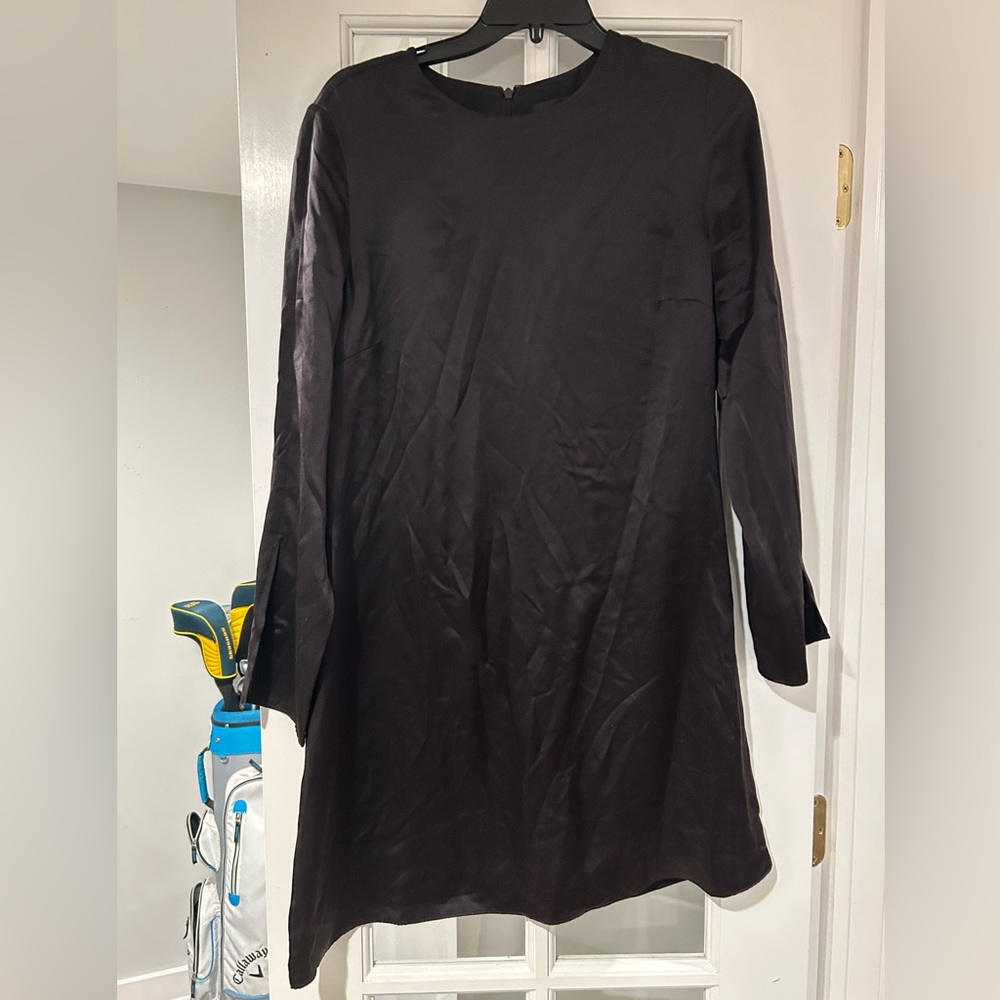 Banana Republic Classic Black Long Sleeve Dress